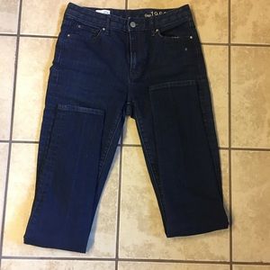 Gap high rise skinny jeans
